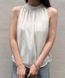 american sleeve chiffon blouse