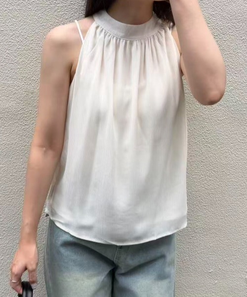 mebole(メボレ)の「american sleeve chiffon blouse(シャツ/ブラウス・レディース・アイボリー/ブラック・FREE)」の13枚目の写真