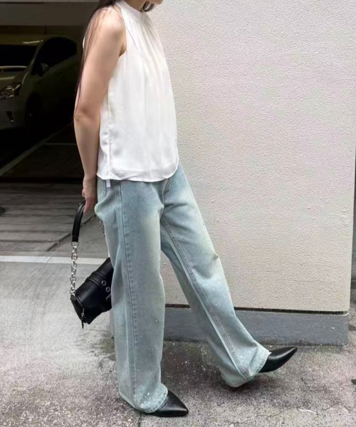 mebole(メボレ)の「american sleeve chiffon blouse(シャツ/ブラウス・レディース・アイボリー/ブラック・FREE)」の21枚目の写真