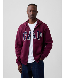 GAP（ギャップ）の「リラックスフィット GAPロゴ ジップアップパーカー（スウェット）」