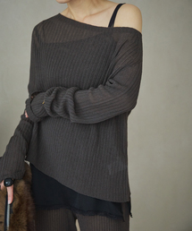 plage（プラージュ）の「ワイドリブ MULTI WAY ニット（ニット/セーター）」