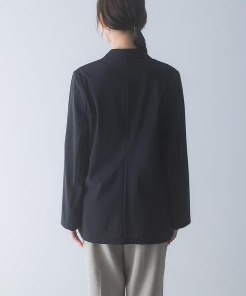 URBAN RESEARCH ROSSO WOMEN(アーバンリサーチ ロッソ)の「メモリーネットライトジャケット(その他アウター・レディース・ベージュ系その他/ブラック・FREE)」の16枚目の写真