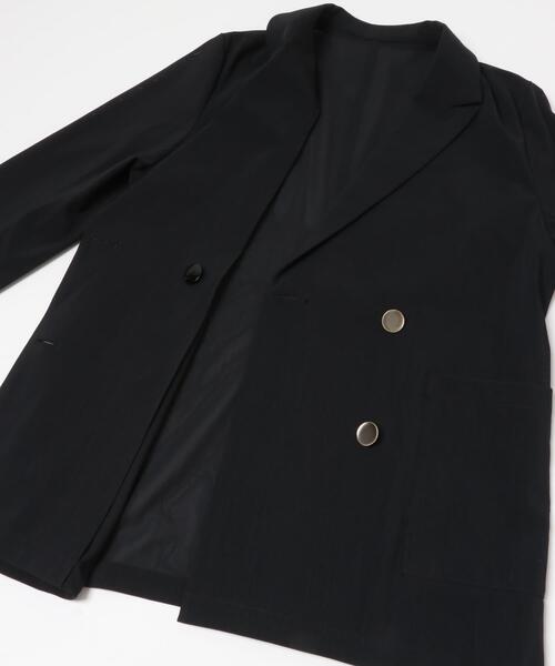 URBAN RESEARCH ROSSO WOMEN(アーバンリサーチ ロッソ)の「メモリーネットライトジャケット(その他アウター・レディース・ベージュ系その他/ブラック・FREE)」の12枚目の写真