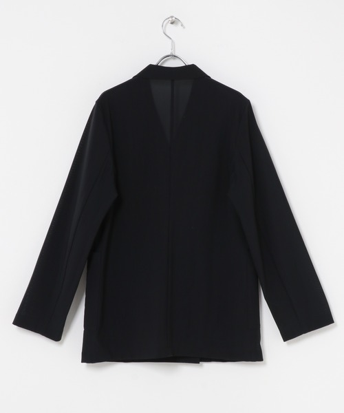 URBAN RESEARCH ROSSO WOMEN(アーバンリサーチ ロッソ)の「メモリーネットライトジャケット(テーラードジャケット・レディース・ベージュ系その他/ブラック・FREE)」の15枚目の写真