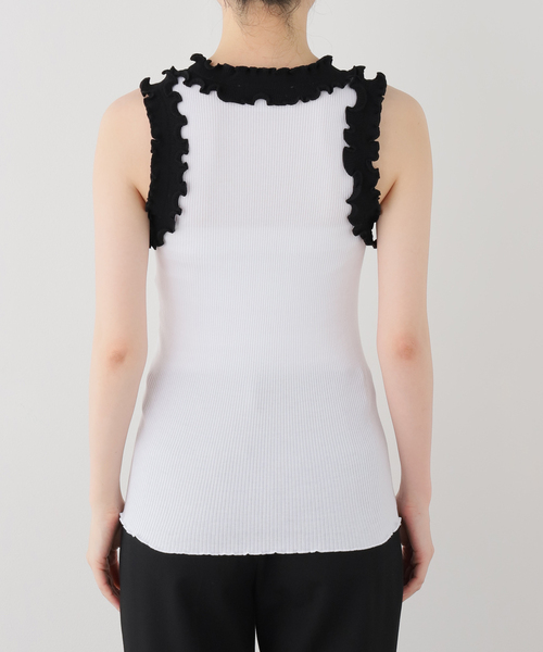 EDIT. FOR LULU（エディットフォールル）の「【Opera SPORT/オペラスポーツ】 ROSALIE SEAMLESS TOP（Tシャツ/カットソー・レディース・ホワイト・FREE）」の9枚目の写真