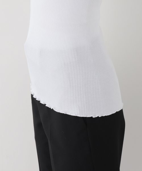 EDIT. FOR LULU（エディットフォールル）の「【Opera SPORT/オペラスポーツ】 ROSALIE SEAMLESS TOP（Tシャツ/カットソー・レディース・ホワイト・FREE）」の11枚目の写真
