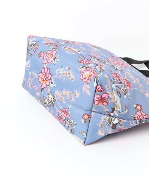 TONE SELECT GOODS(トーンセレクトグッズ)の「LESRIRE / 北欧風保冷バッグファスナー付きとトート L9366 LESRIRE / 北欧風保冷バッグファスナー付きとトート L9366(トートバッグ・レディース・ホワイト/グレー/ブルー・FREE)」の9枚目の写真