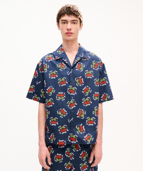 KENZO（ケンゾー）の「KENZO LOVES HAWAIIAN SS SHIRT（シャツ/ブラウス・メンズ・ブルー系その他・SMALL/MEDIUM/LARGE/X-LARGE）」の4枚目の写真