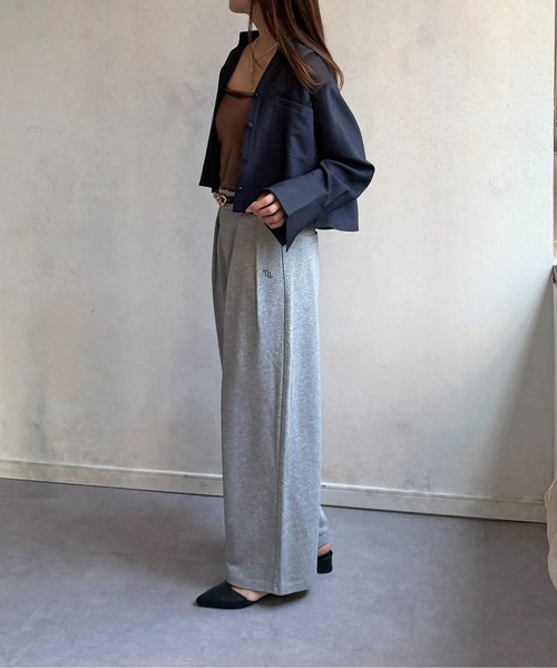 Thevon(ゼボン)の「シアー切替デニムライクショートシャツ(シャツ/ブラウス・レディース・インディゴブルー/ブラック・FREE)」の16枚目の写真