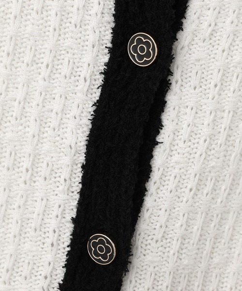 MARY QUANT(マリークワント)の「【MARY QUANT×VIS】配色フリンジベスト(ベスト・レディース・ブラック/オフホワイト・FREE)」の15枚目の写真