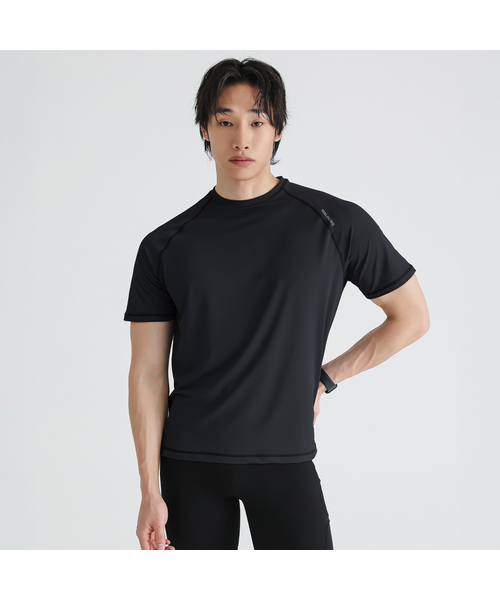 MALDEN(モールデン)の「ゴーストウェットランニングショートスリーブ(Tシャツ/カットソー・メンズ・ベージュ/ダークグレー/ブラウン・MEDIUM/LARGE/X-LARGE)」の2枚目の写真