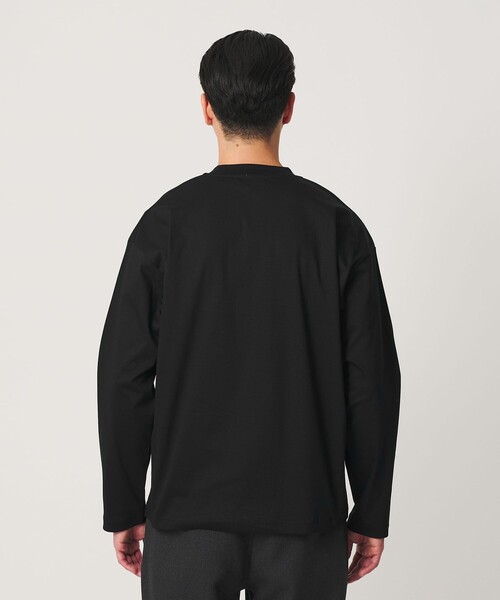 BEAUTY&YOUTH UNITED ARROWS(ビューティーアンドユースユナイテッドアローズ)の「【WEB限定 WARDROBE SMART】NORITAKE リラックス テーパード カットソー【抗菌・防臭】(Tシャツ/カットソー・メンズ・ブラック/ネイビー/ダークグレー/ホワイト・S/M/L/XL)」の19枚目の写真