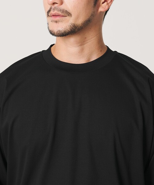 BEAUTY&YOUTH UNITED ARROWS(ビューティーアンドユースユナイテッドアローズ)の「【WEB限定 WARDROBE SMART】NORITAKE リラックス テーパード カットソー【抗菌・防臭】(Tシャツ/カットソー・メンズ・ブラック/ネイビー/ダークグレー/ホワイト・S/M/L/XL)」の20枚目の写真