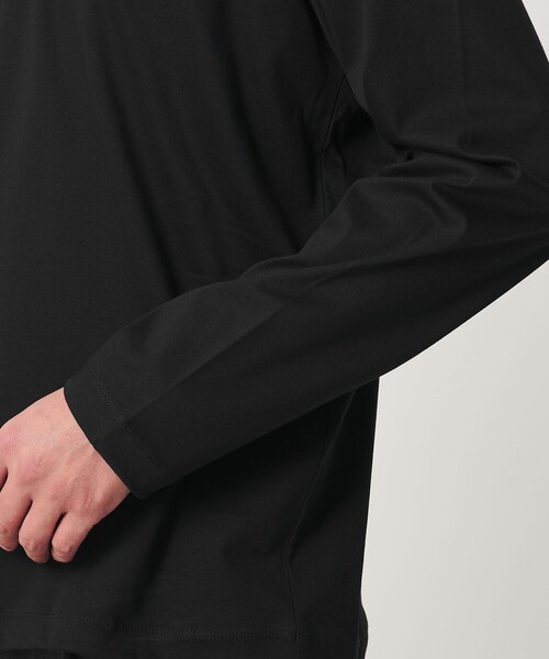 BEAUTY&YOUTH UNITED ARROWS(ビューティーアンドユースユナイテッドアローズ)の「【WEB限定 WARDROBE SMART】NORITAKE リラックス テーパード カットソー【抗菌・防臭】(Tシャツ/カットソー・メンズ・ブラック/ネイビー/ダークグレー/ホワイト・S/M/L/XL)」の21枚目の写真