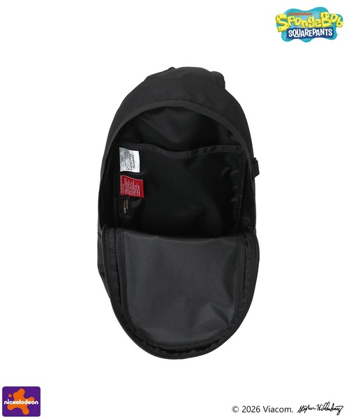 Manhattan Portage(マンハッタンポーテージ)の「LITTLE ITALY CROSSBODY BAG CORDURA RIPSTOP POLYESTER / SPONGE BOB(ボディバッグ/ウエストポーチ・メンズ・ブラック・SMALL)」の6枚目の写真