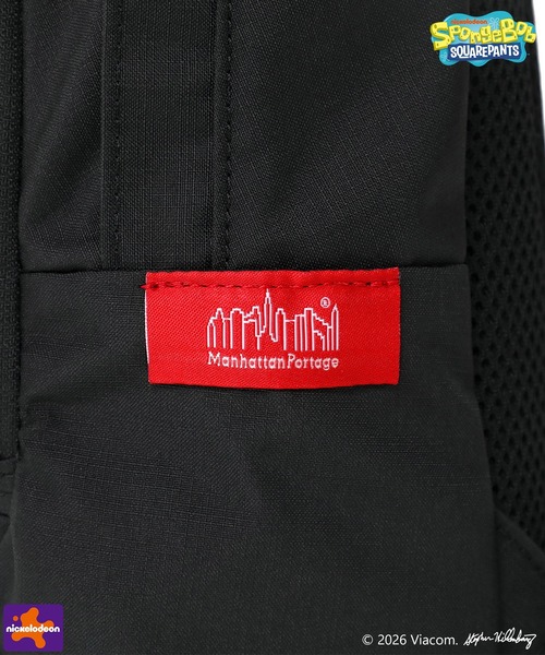 Manhattan Portage(マンハッタンポーテージ)の「LITTLE ITALY CROSSBODY BAG CORDURA RIPSTOP POLYESTER / SPONGE BOB(ボディバッグ/ウエストポーチ・メンズ・ブラック・SMALL)」の10枚目の写真