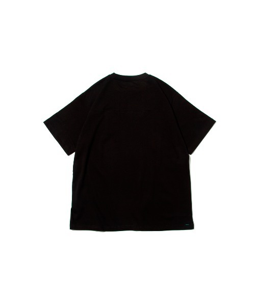 MOMENTUM(モメンタム)の「【L'eau bleue】Cotton Silky Touch Jersey Printed Big T-Shirt(Tシャツ/カットソー・メンズ・ホワイト/ブラック・LARGE/MEDIUM)」の4枚目の写真