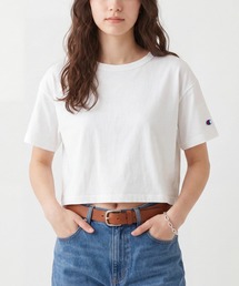 【T23】【Champion/チャンピオン】CHAMPION LADIES CROPPED HERITAGE T-SHIRT T453W
