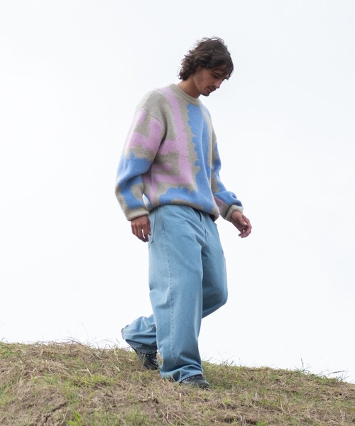 VOLCOM（ボルコム）の「VOLCOM メンズ FA CARRAU SWEATER セーター 【2026年秋冬モデル】/ボルコムニット（ニット/セーター・メンズ・マルチ・MEDIUM/LARGE）」の13枚目の写真
