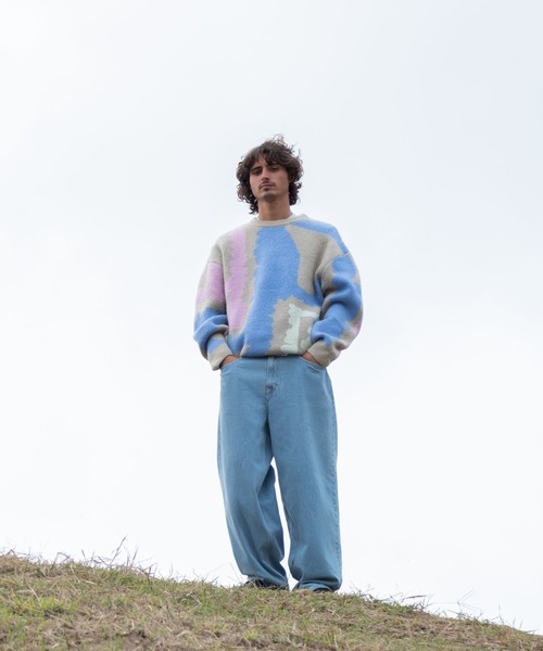 VOLCOM（ボルコム）の「VOLCOM メンズ FA CARRAU SWEATER セーター 【2026年秋冬モデル】/ボルコムニット（ニット/セーター・メンズ・マルチ・MEDIUM/LARGE）」の7枚目の写真