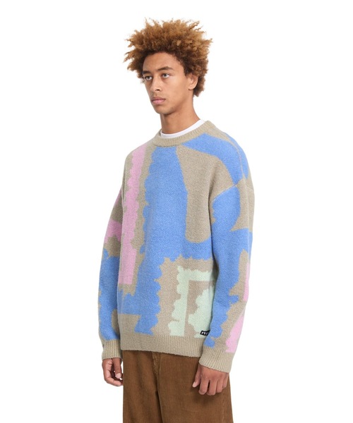 VOLCOM（ボルコム）の「VOLCOM メンズ FA CARRAU SWEATER セーター 【2026年秋冬モデル】/ボルコムニット（ニット/セーター・メンズ・マルチ・MEDIUM/LARGE）」の10枚目の写真