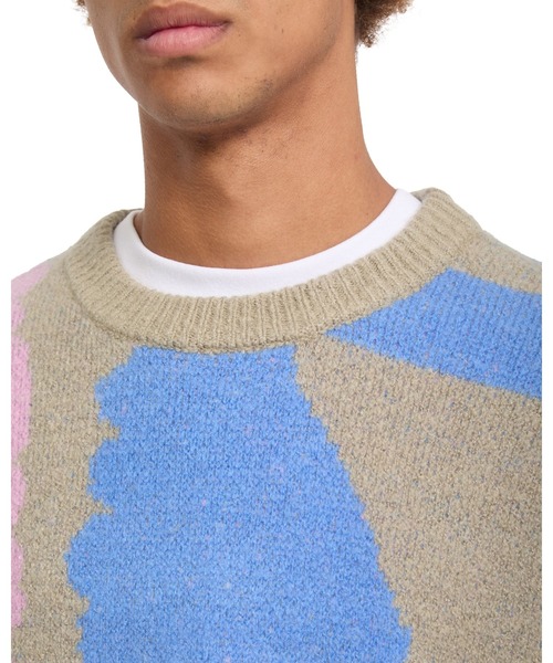 VOLCOM（ボルコム）の「VOLCOM メンズ FA CARRAU SWEATER セーター 【2026年秋冬モデル】/ボルコムニット（ニット/セーター・メンズ・マルチ・MEDIUM/LARGE）」の11枚目の写真