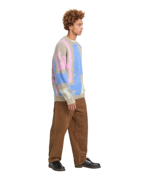VOLCOM（ボルコム）の「VOLCOM メンズ FA CARRAU SWEATER セーター 【2026年秋冬モデル】/ボルコムニット（ニット/セーター・メンズ・マルチ・MEDIUM/LARGE）」の5枚目の写真