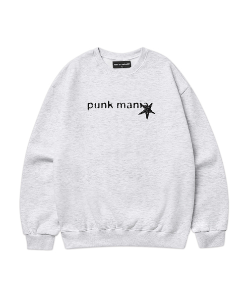 1989STANDARD(1989スタンダード)の「PUNK MANIA スウェット (STMSTD-0240)(スウェット・メンズ・オートミール/ライトグレー/バーガンディー/ネイビー/ブラック/ダークグレー・X-LARGE/MEDIUM/LARGE)」の2枚目の写真