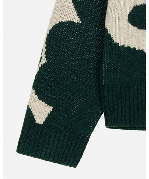 marimekko(マリメッコ)の「Virtaus Unikko / Pullover(ニット/セーター・レディース・ダークグリーン・XX-SMALL/X-SMALL/SMALL/MEDIUM/LARGE)」の8枚目の写真