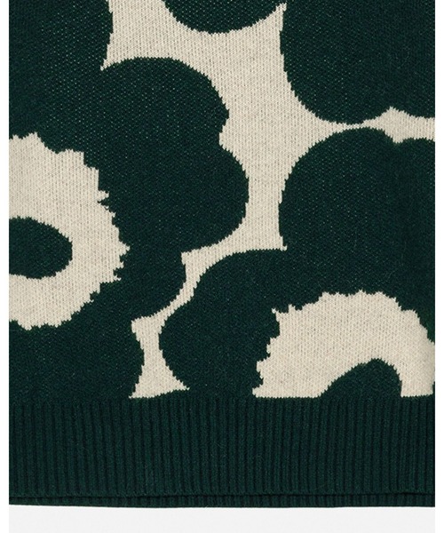 marimekko(マリメッコ)の「Virtaus Unikko / Pullover(ニット/セーター・レディース・ダークグリーン・XX-SMALL/X-SMALL/SMALL/MEDIUM/LARGE)」の9枚目の写真