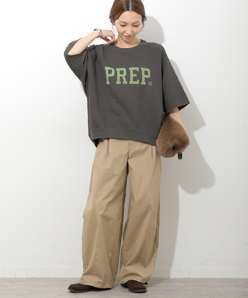 JOURNAL STANDARD relume(ジャーナルスタンダード レリューム)の「【HOLIDAYS COMFORT】 ドライインレーウラケH/S プルオーバー(Tシャツ/カットソー・レディース・ダークパープル/ブラック系その他/ブラウン・FREE)」の20枚目の写真