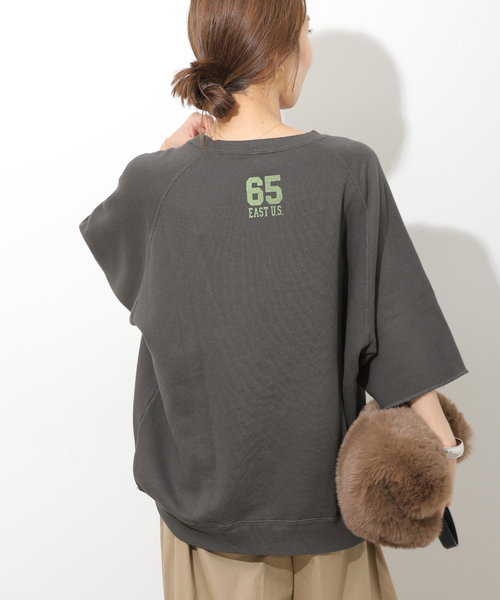 JOURNAL STANDARD relume(ジャーナルスタンダード レリューム)の「【HOLIDAYS COMFORT】 ドライインレーウラケH/S プルオーバー(Tシャツ/カットソー・レディース・ダークパープル/ブラック系その他/ブラウン・FREE)」の8枚目の写真