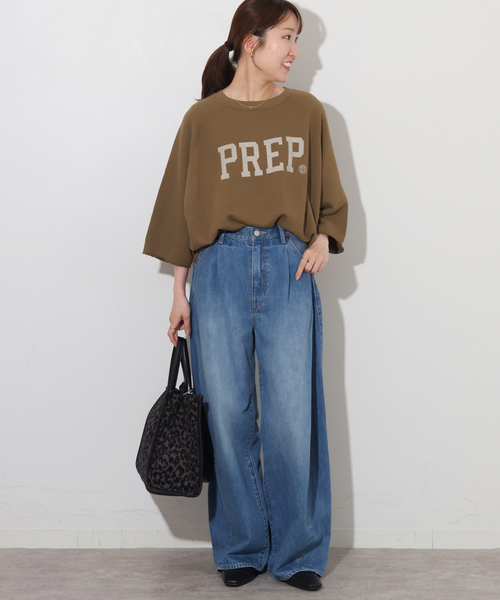 JOURNAL STANDARD relume(ジャーナルスタンダード レリューム)の「【HOLIDAYS COMFORT】 ドライインレーウラケH/S プルオーバー(Tシャツ/カットソー・レディース・ダークパープル/ブラック系その他/ブラウン・FREE)」の9枚目の写真