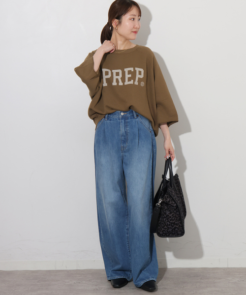 JOURNAL STANDARD relume(ジャーナルスタンダード レリューム)の「【HOLIDAYS COMFORT】 ドライインレーウラケH/S プルオーバー(Tシャツ/カットソー・レディース・ダークパープル/ブラック系その他/ブラウン・FREE)」の10枚目の写真