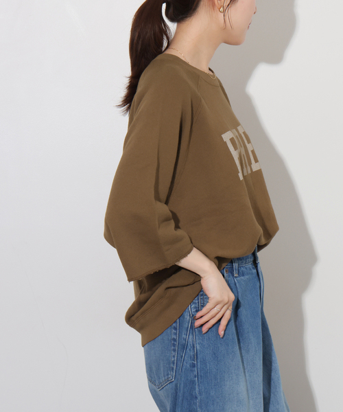 JOURNAL STANDARD relume(ジャーナルスタンダード レリューム)の「【HOLIDAYS COMFORT】 ドライインレーウラケH/S プルオーバー(Tシャツ/カットソー・レディース・ダークパープル/ブラック系その他/ブラウン・FREE)」の15枚目の写真