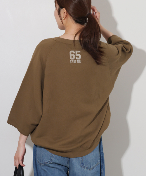 JOURNAL STANDARD relume(ジャーナルスタンダード レリューム)の「【HOLIDAYS COMFORT】 ドライインレーウラケH/S プルオーバー(Tシャツ/カットソー・レディース・ダークパープル/ブラック系その他/ブラウン・FREE)」の16枚目の写真