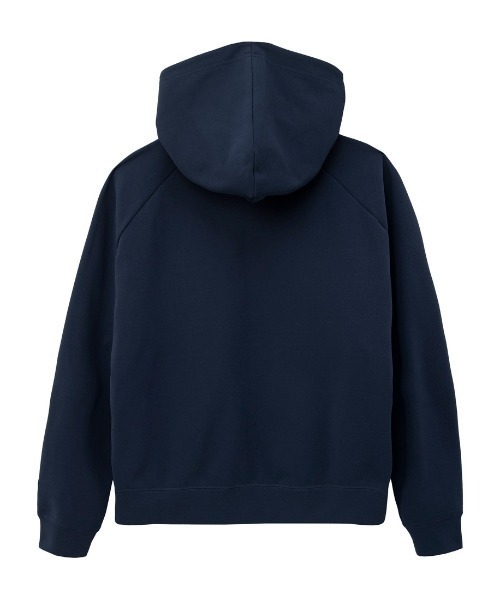 le coq sportif(ルコックスポルティフ)の「ルコックスポルティフ le coq sportif PJコラボ防風スウェットジャケット(パーカー・レディース・グリーン/ネイビー/ホワイト・M/L)」の6枚目の写真