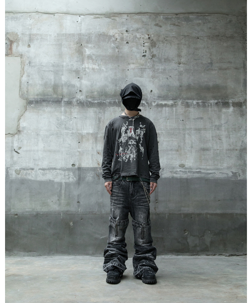 ROARINGRAD(ロアリングラド)の「グロリアデストロイドロングスリーブブラック(Tシャツ/カットソー・レディース・その他・MEDIUM/LARGE)」の2枚目の写真