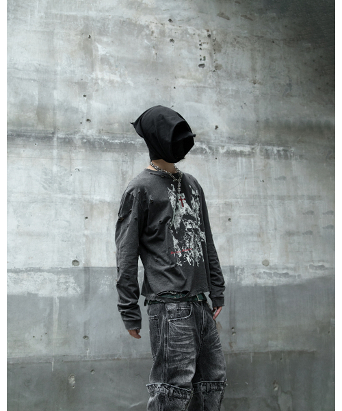 ROARINGRAD(ロアリングラド)の「グロリアデストロイドロングスリーブブラック(Tシャツ/カットソー・レディース・その他・MEDIUM/LARGE)」の3枚目の写真