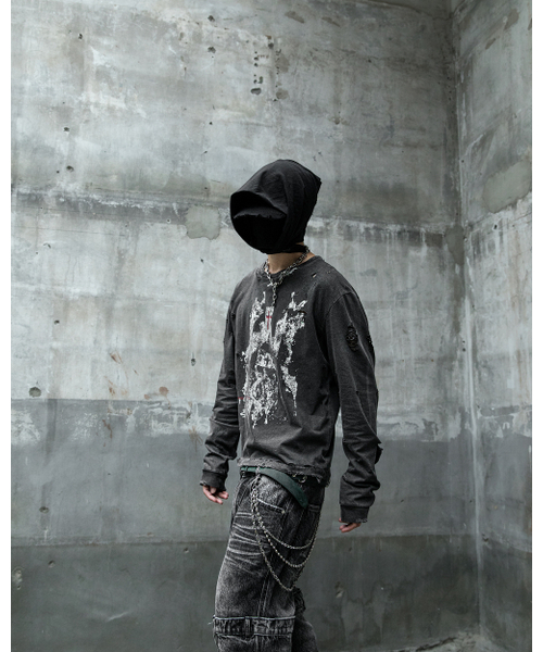 ROARINGRAD(ロアリングラド)の「グロリアデストロイドロングスリーブブラック(Tシャツ/カットソー・レディース・その他・MEDIUM/LARGE)」の4枚目の写真