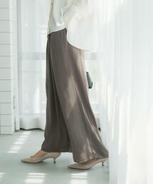 URBAN RESEARCH ROSSO WOMEN | 2タックイージーワイドパンツ(その他パンツ)