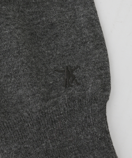 OPEN Yy(オープンワイワイ)の「Geek Office / ギークオフィス OPEN YY Knitted HOODIE SLEEVE LAYER(ニット/セーター・レディース・ブラック・FREE)」の7枚目の写真