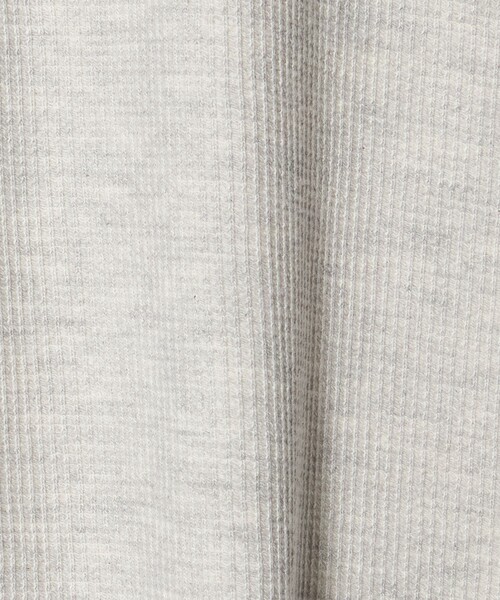 green label relaxing(グリーンレーベルリラクシング)の「ワッフル クルーネック 長袖 Tシャツ カットソー(Tシャツ/カットソー・メンズ・モカ/ブラック/ダークグリーン/グレー系・S/L/M/XL)」の18枚目の写真