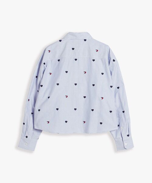tommy jeans(トミー ジーンズ)の「ロングスリーブシャツ(シャツ/ブラウス・レディース・サックスブルー系1・X-SMALL/SMALL/MEDIUM)」の7枚目の写真