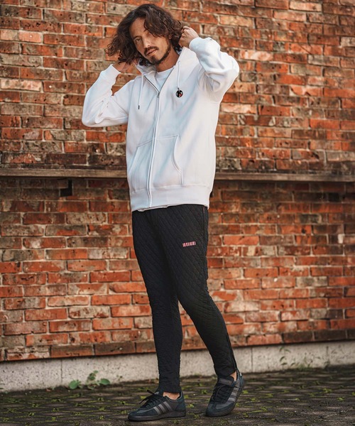 felkod(フィルコッド)の「mpa4260- USA Cotton Barcode Patch Zip Hoodie フルジップパーカー(F26F250)(パーカー・メンズ・チャコール/ホワイト/ブラック・M/S/XL/L)」の11枚目の写真