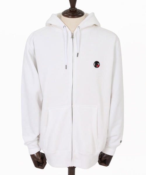 felkod(フィルコッド)の「mpa4260- USA Cotton Barcode Patch Zip Hoodie フルジップパーカー(F26F250)(パーカー・メンズ・チャコール/ホワイト/ブラック・M/S/XL/L)」の16枚目の写真