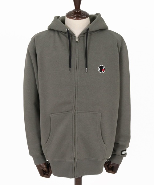 felkod(フィルコッド)の「mpa4260- USA Cotton Barcode Patch Zip Hoodie フルジップパーカー(F26F250)(パーカー・メンズ・チャコール/ホワイト/ブラック・M/S/XL/L)」の18枚目の写真