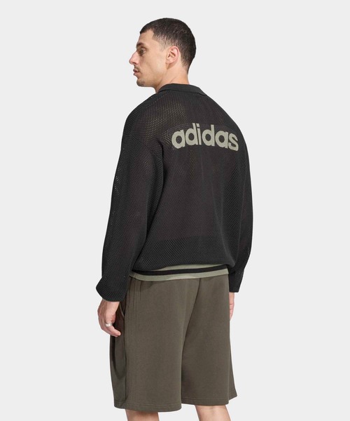 adidas(アディダス)の「フルファッション ニット 長袖ジャージ / アディダスオリジナルス adidas Originals(ニット/セーター・メンズ・ブラック・SMALL/MEDIUM/LARGE/3XL/XX-LARGE/X-SMALL/X-LARGE)」の6枚目の写真