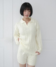 【セットアップ】カラーケーブルニットセットアップ/2026 AW COLLECTION