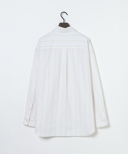 eL(エル)の「【eL】Stripe Basic Shirt/1074441(シャツ/ブラウス・レディース・ホワイト系その他/ブルー系その他・FREE)」の8枚目の写真
